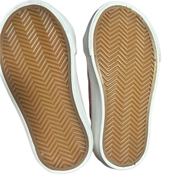 - Disney Minnie Mouse Girls Pink Glitter Shoes like new size 4 - Picture 8 of 8